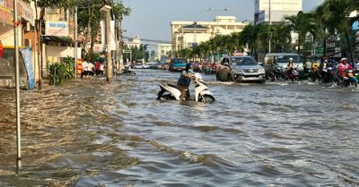 Inondation à Cần Thơ en 2019